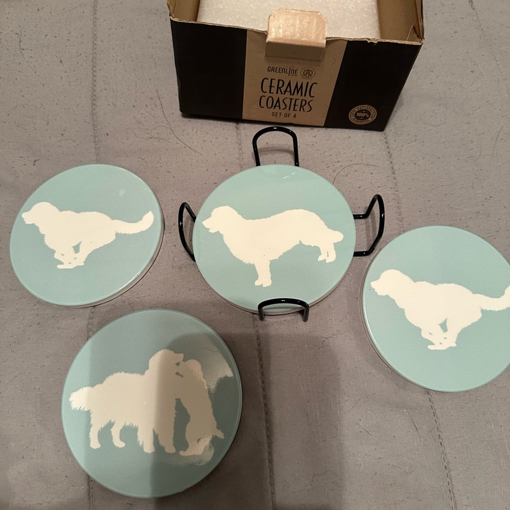 Ceramic Coasters Set of 4